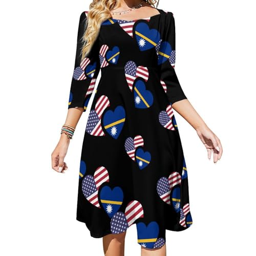 Image of Nauru U.S. Flag Women