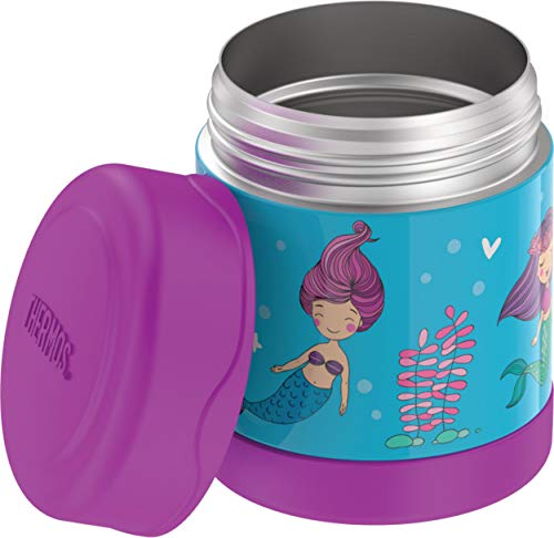 Image of Thermos F30020MR6 Funtainer 10 oz, Mermaid Insulated Food Jar, 10oz