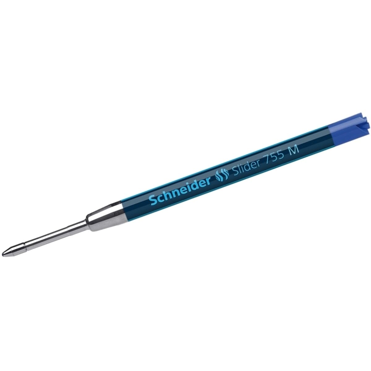 Schneider 175603 writing aids, ballpoint pen refill 755, permanent, M, blue