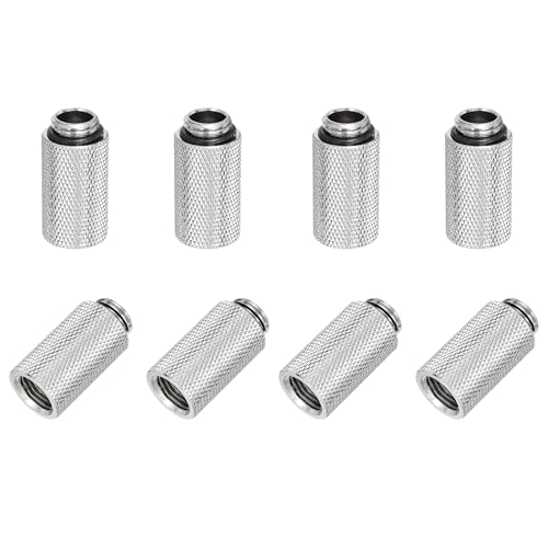 Rallonge G1/4 30 mm mâle-femelle pour watercooling PC en lot de 8
