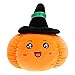 TOYANDONA Almohada de Felpa de Calabaza de Halloween Juguete de Felpa de Calabaza Almohada de Calabaza de Juguete Sofá Decorativo Cojín para Niños Pequeños 35Cm Naranja