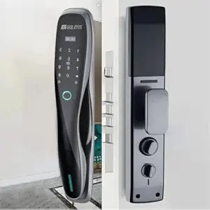 Golens X2 Smart Digital Door Lock Smart Door Lock Digital Door Lock with Wi-Fi Remote Unlock Using App, Fingerprint, RFID Card, PIN, Manual Key for Use Home Hotel Office