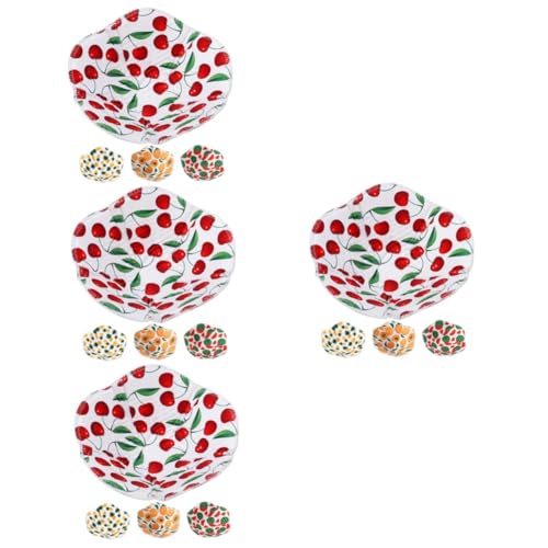 Cubiertas de aislamiento para microondas en algodón absorbente de calor, 16 piezas 2