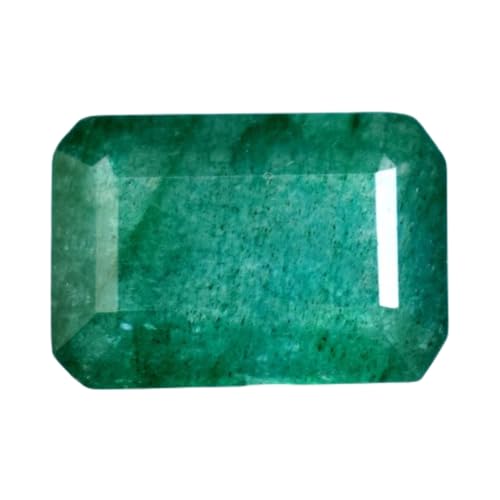 Émeraude naturelle rectangulaire calibrée pour réussir vos sertissages de bijoux sans défaut