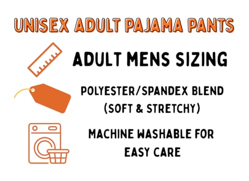 Image of Unisex Adults Holiday Themed Pajama Pants
