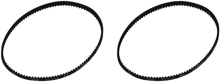 2 Pack Replacement Geared Vacuum Belt for Turbocat Turbine Powerhead S3M312 Vacuum Model