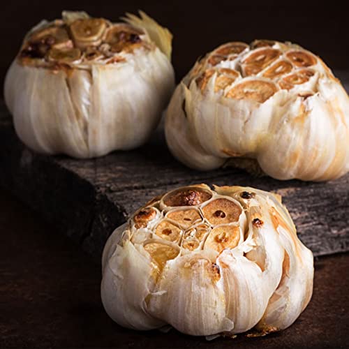 Afoofa Garlic Roaster, Cast Iron Garlic Roaster And Garlic Presses Set For Kitchen, Dining Room, Indoor Or Outdoor, Bbq Grill Garlic Tools, Garlic Baker For Picnic Camping Patio Backyard Cooking #TOP7