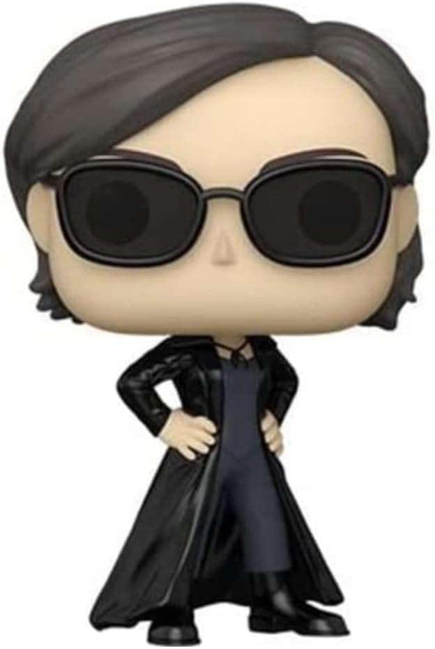 Funko POP Movies: The Matrix Resurrections - Trinity, Multicolor, 4 inches, (59254)