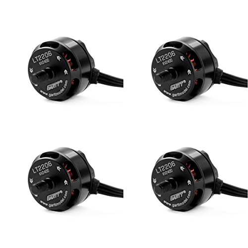 GARTT 4PCS LT2206 2400KV Brushless Motor 2CW 2CCW 2S-3S for RC FPV Drones QAV 210 250 300 Mini Quadcopter Multicopter