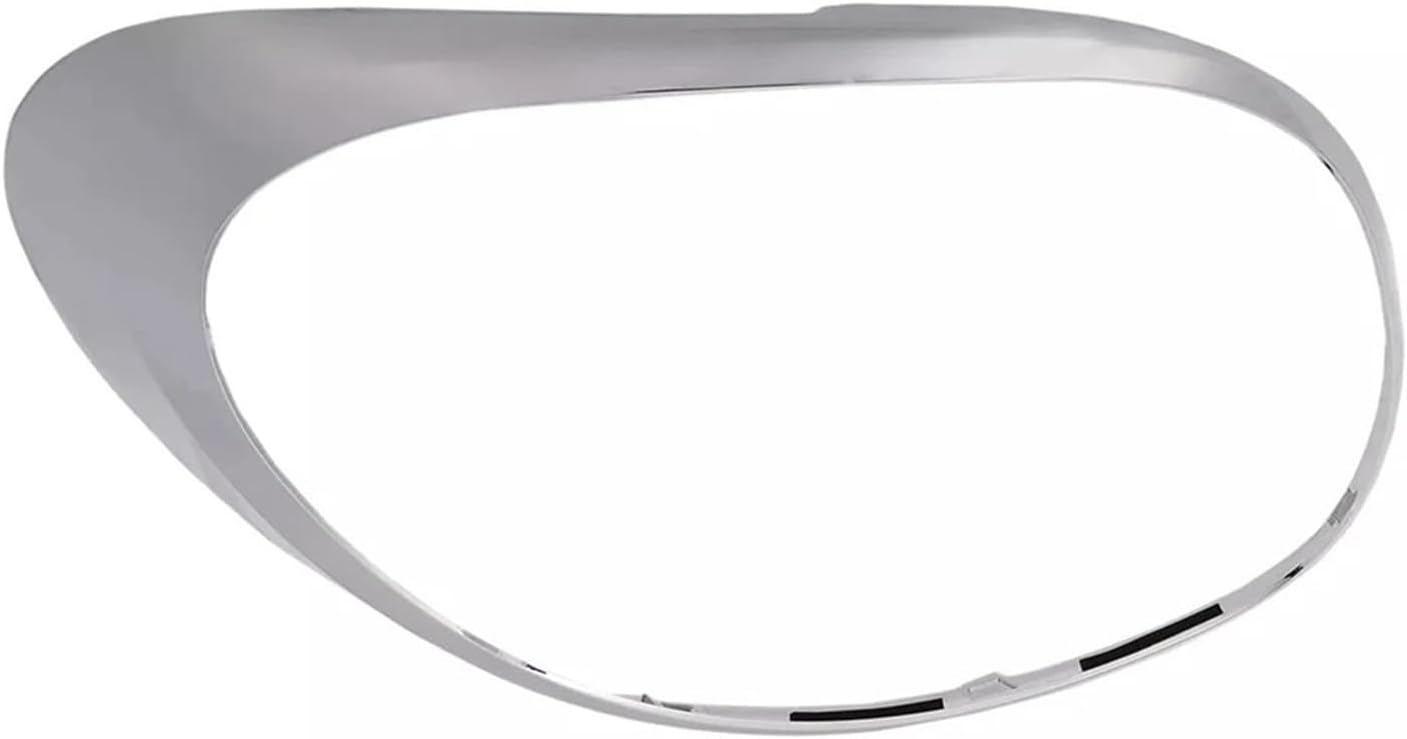 Compatible For Fiat 500L 2014-20 Replacement Lamp Ring Taillight Trim Ring Silver Chrome Practical Design Easy Installation