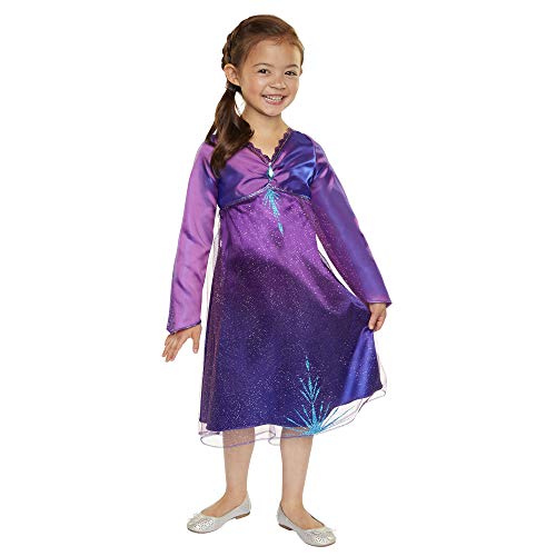 Ripley - FROZEN 2 ELSA VESTIDO DE ROL CON GEMAS DE DIAMANTE COLOR MORADO