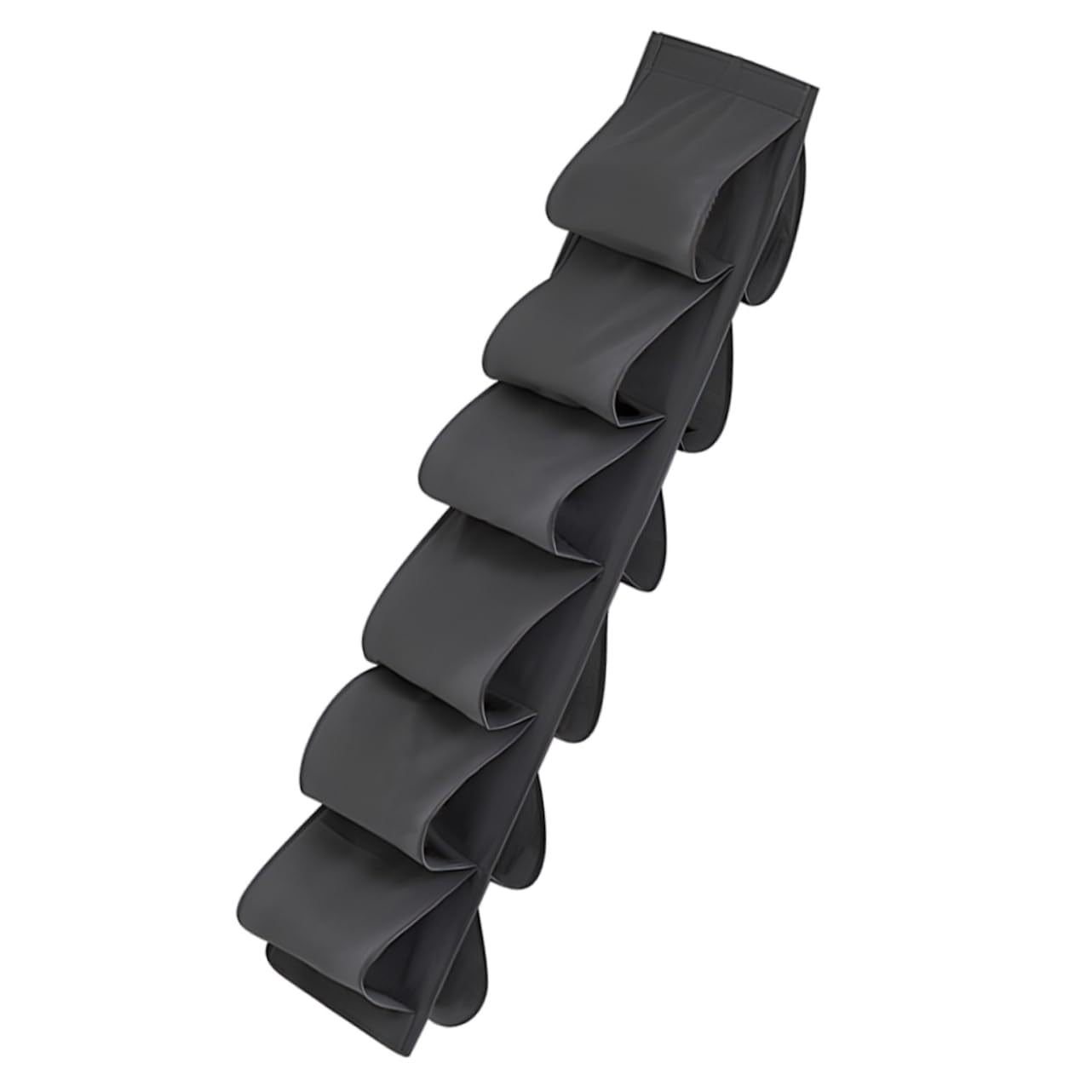 DECHOUS Multi Functional Closet Hanging Storage Organizer Non Woven for Shoes Towels More Space Saving Design for Home Dorm Use Grey