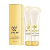 Honey peeling mask to remove blackheads and control honey exfoliating mask for facial oil control, b