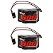 Venom 6v 1600mAh 5-Cell Hump Receiver NiMH Battery x2 Packs