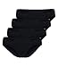 Produktbild SKINY SKNB Damen Rio Slips Bikini Briefs Smart Cotton 082845 4er Pack, Farbe:Schwarz, Menge:4er Pack (2X 2er), Wäschegröße:M, Artikel:-7665 Black