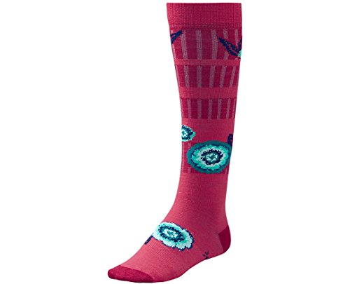 Smartwool Dappled Flower Lifestyle Socks (Punch) X-Small