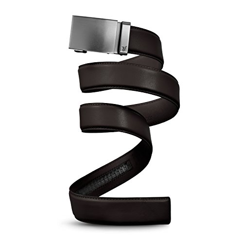 Image of Mission Belt Men's Leather Ratchet Belt, 40mm Metal Collection