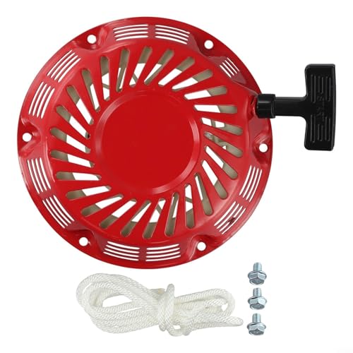 Arrancador de retroceso GX270 con cordón para motores Honda GX240 8hp 9hp 301cc para generadores, cortadoras de césped y equipos de potencia, rojo