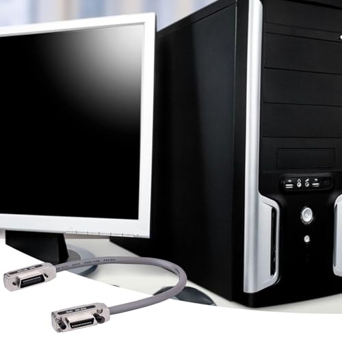 Adaptateur de connecteur métallique pour câble GPIB durable avec capot rigide - 2