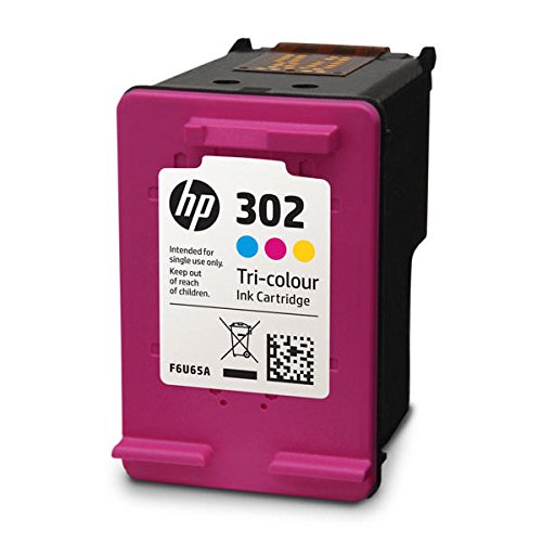 HP Deskjet 2132 Original Printer Ink Cartridge HP302 Multipack F6U65AE Ink Cartridge Set X4D37AE 1x Black F6U66AE 1x Colour F6U65AE - Image 3