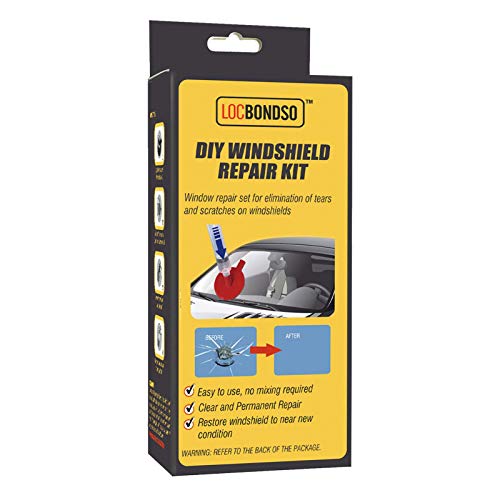 LOCBONDSO DIY Windshield Repair Kit,Windshield Crack Fast Repair Tool.