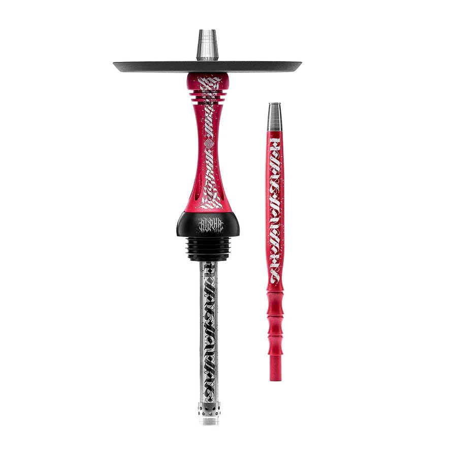 Alpha Model X Artist Hookah Red Matt