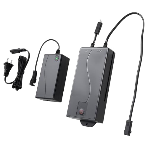 VEVOR Battery Pack for Reclining Furniture with Adapter, 2500 mAh Rechargeable Recliner Battery Pack with Universal 2-Pin Connector and LED Screen, for Electric Recliner, Sofa, Couch & Lift Chair