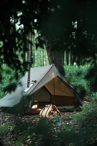 Tienda para camping con estufa para 1-2 personas miniatura 3