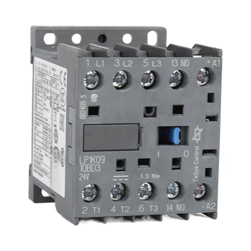 Contacteur LP1K09103 24V DC inverseur tripolaire pour circuit moteur