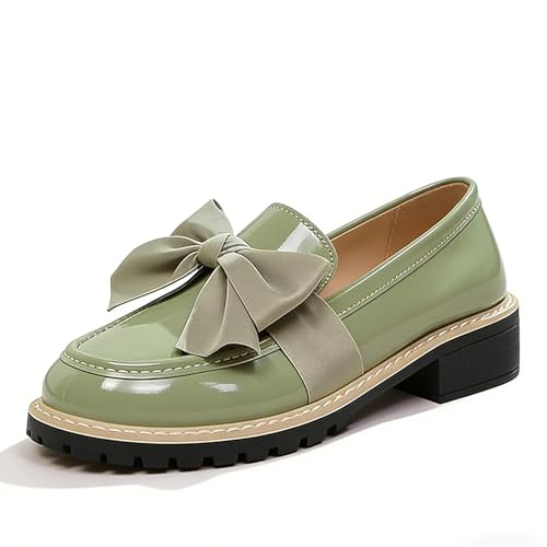 Vintage Style Leather Loafers