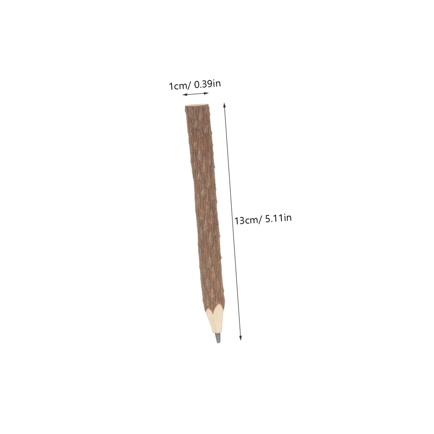 DOITOOL Lápices De Natural Madera Rústica Eco Amigables Para Creatividad Dibujo Escolar 15 Piezas X 5