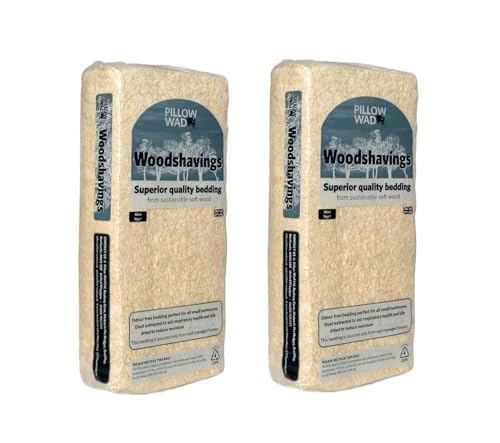 SuperGift.com 1 kg Natural Pet Bedding Mix Wood Shavings Straw and Hay Nest Material (WoodShavings)