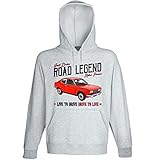fiat 128 coupe 1300 vendo  Teesandengines Men\'s FIAT 128 Coupe 1300 Vintage Grey Hoodie Size XXLarge