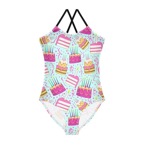 Image of Ollabaky Girls One Piece Swimsuit Bathing Suit Beachwear