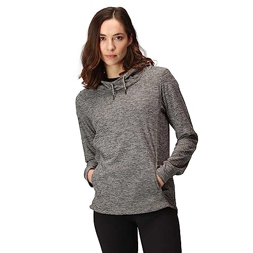 Image of Regatta Womens/Ladies Kizmit II Fleece Top (8 UK) (Storm Grey Marl)