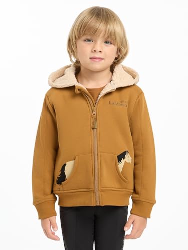 Sweat à capuche doublé Mini Charlie LeMieux confortable avec fermeture éclair - 2