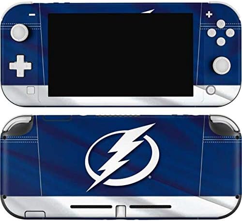 Skinit Decal Gaming Skin Compatible with Nintendo Switch Lite - Officially Licensed NHL Tampa Bay Lightning Jersey Design