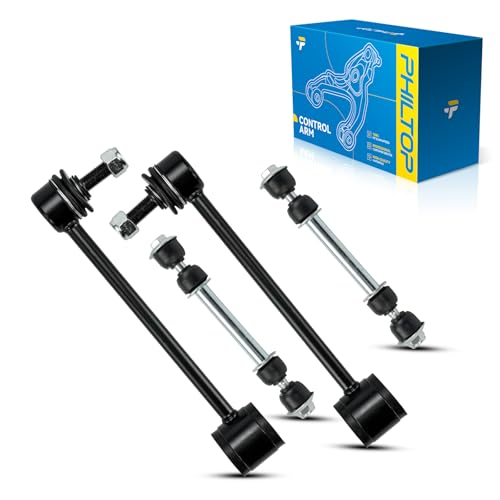PHILTOP Front Suspension Kit Rear Sway Stabilizer Bar Links Compatible with Chevy for GMC Suburban Yukon XL 1500 Avalanche Tahoe for Cadillac Escalade ESV EXT K700432 K6700 by PHILTOP - Used condition - US$26.23