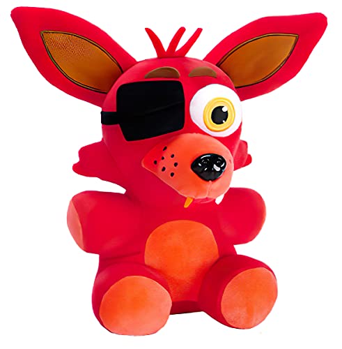 FNAF Foxy Plush - FNAF Plushies Pack | FNAF Plushies Foxy - FNAF 1 Plushies | Giant Foxy Plush - FNAF Plushies Under 20 Dollars | 7 Inch.