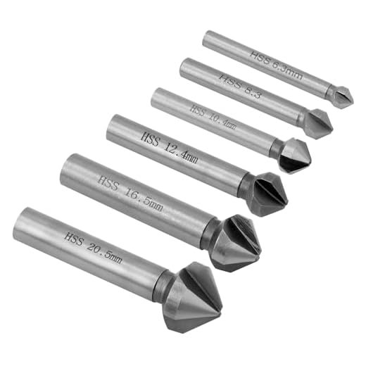 90° Countersink Drill Bit Set for Versatile Use