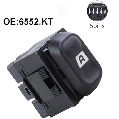 Bouton lève-vitre pour Citroën Berlingo Xsara Jumpy 1994-2008 référence 6552.KT - 3