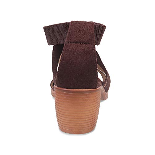 Image of SOLE HEAD Brown Heels Women Sandal