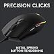 Logitech G203 Gaming-Maus mit anpassbarer LIGHTSYNC RGB-Beleuchtung, 6 programmierbare Tasten, spieletauglicher Sensor, Abtastung mit 8.000 DPI, Geringes Gewicht - Schwarz