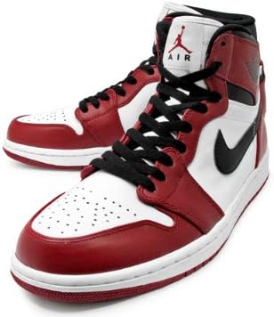Amazon.com: Air Jordan 1 Retro (OG) Blanco/Varsity Rojo-Negro, Blanco, 12 :  Ropa, Zapatos y Joyería