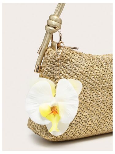 Image of Verdusa Women's Straw Woven Shoulder Bag Tote Handbag Summer Beach Purse Vacation Bags