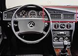 Generic for Mercedes Air Vent Frame W201 190E 190d A2018300665 A2018301265