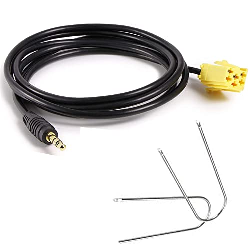 Car Aux In RNS‑E Navigation Male 3.5mm Audio Jack 32Pin Wire Cable For | Australia