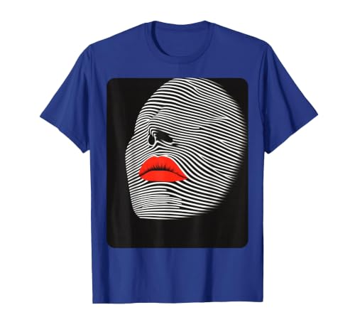 Female Women's Fashion Style Designer T-Shirt, Men, Royal Blue, 3X-Large