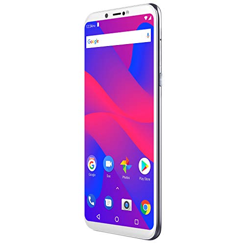 BLU Studio Mega 2018-6.0â HD Unlocked Smartphone with Dual Main Camera -Silver