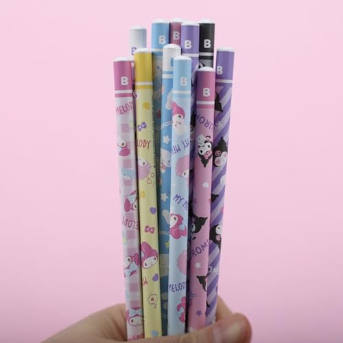 Set de 8 lápices de grafito con estuche Bandal & Neoul miniatura 5